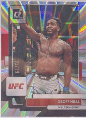 Geoff Neal 2023 Panini Donruss UFC Base #200 Laser