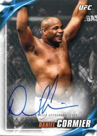 Daniel Cormier 2019 Topps UFC Knockout Knockout Autographs #KA-DC Red