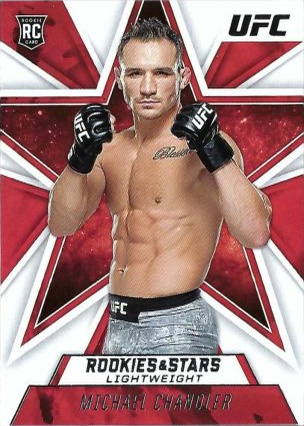 Michael Chandler 2021 Panini Chronicles UFC Base Rookies and Stars #83 Platinum