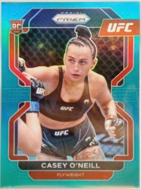 Casey O'Neill 2022 Panini Prizm UFC Base #179 Teal