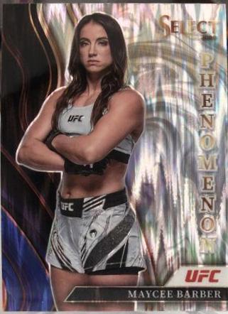 Maycee Barber 2022 Panini Select UFC Phenomenon #24 Flash