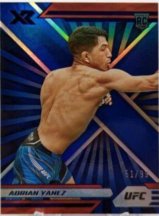 Adrian Yanez 2022 Panini Chronicles UFC Base XR #292 Blue