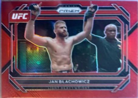 Jan Błachowicz 2023 Panini Prizm UFC Base #24 Red