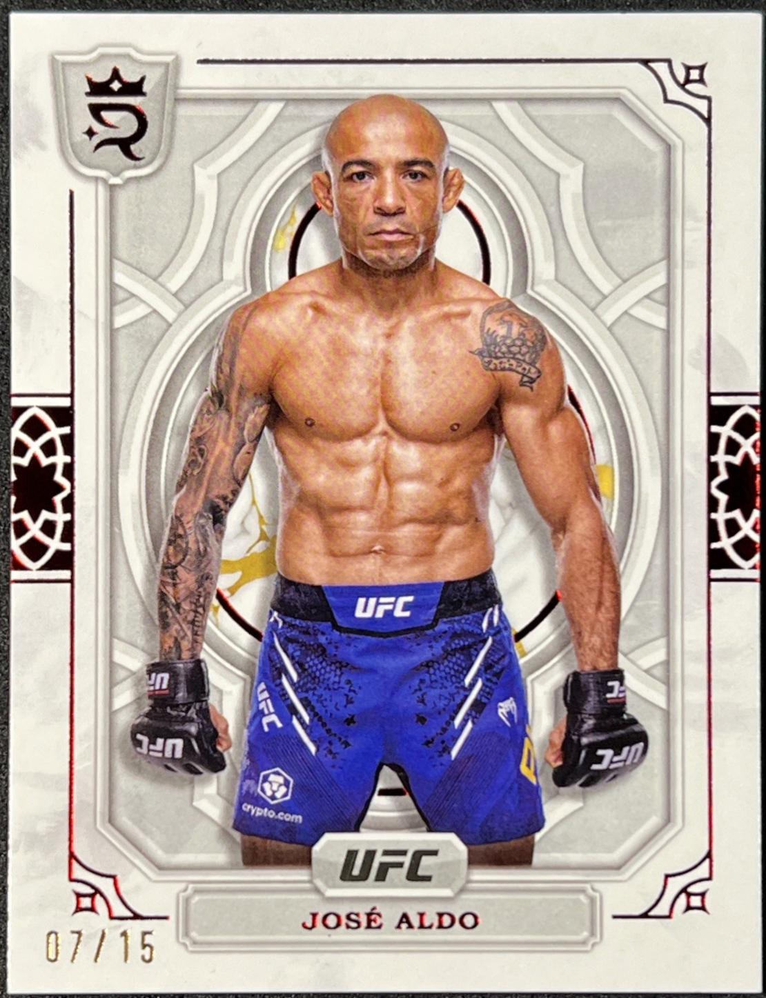 José Aldo 2024 Topps Royalty UFC Base #63 Red