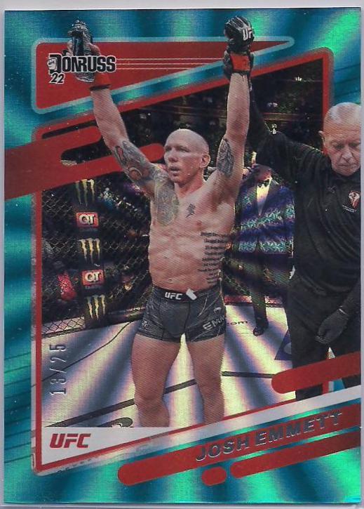 Josh Emmett 2022 Panini Donruss UFC Base #42 Laser