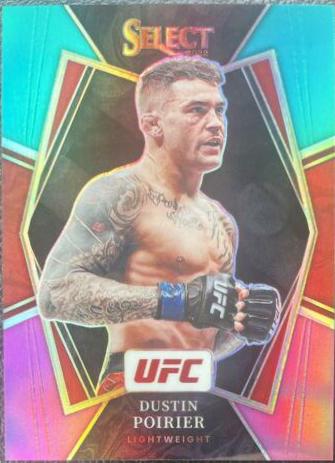 Dustin Poirier 2022 Panini Select UFC Premier Level #171 Tri Color