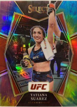 Tatiana Suarez 2022 Panini Select UFC Premier Level #198 Tie Dye