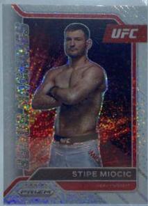 Stipe Miocic 2022 Panini Prizm UFC Bonus Machines #21 White Sparkle