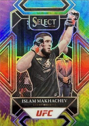 Islam Makhachev 2022 Panini Select UFC Mezzanine #369 Tie Dye