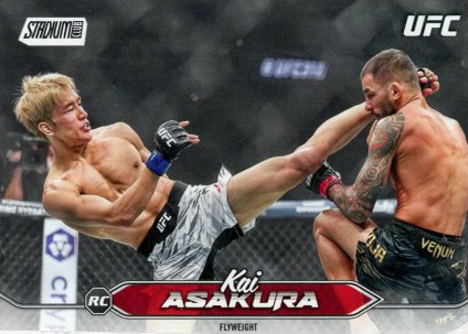 Kai Asakura 2025 Topps Stadium Club UFC Base #72 Blue