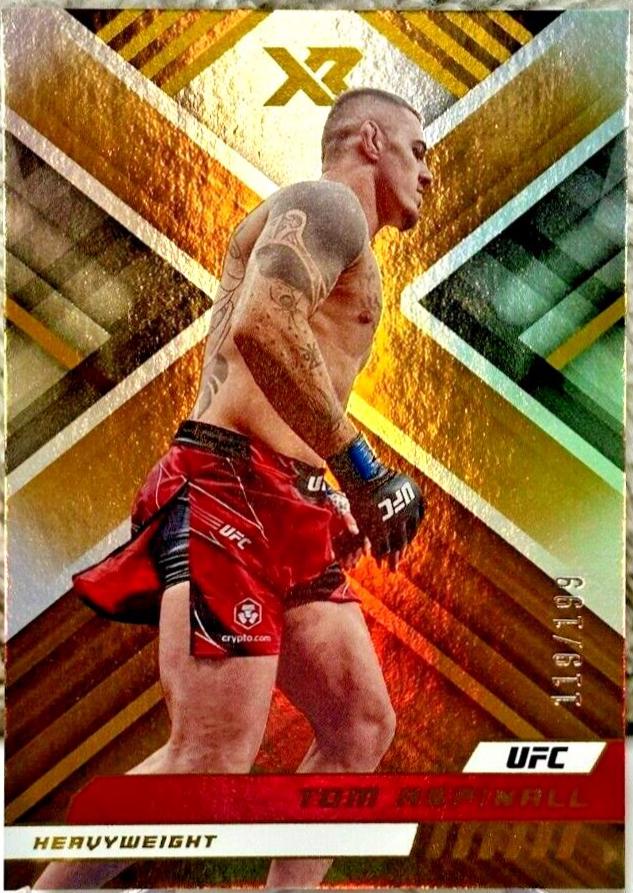 Tom Aspinall 2023 Panini Chronicles UFC Base XR #293 Bronze