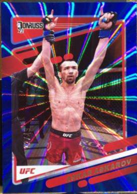 Askar Askarov 2022 Panini Donruss UFC Base #93 Blue