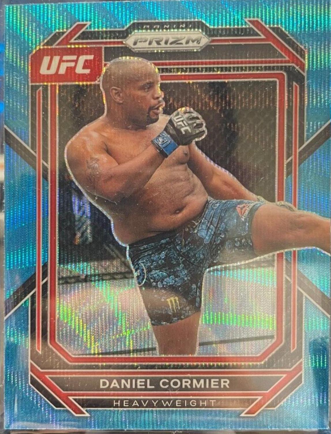 Daniel Cormier 2023 Panini Prizm UFC Base #145 Blue Wave