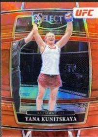 Yana Santos 2022 Panini Select UFC Concourse #80 Red