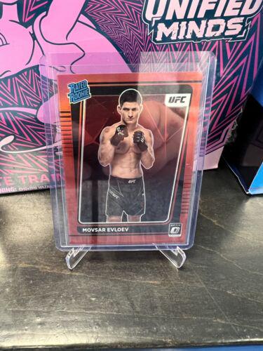 Movsar Evloev 2022 Panini Donruss Optic UFC Base #112 Red