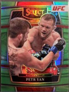 Petr Yan 2022 Panini Select UFC Concourse #7 Green