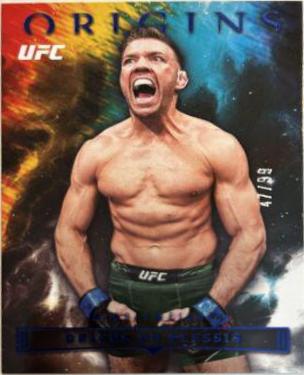 Dricus Du Plessis 2023 Panini Chronicles UFC Base Limited #210 Blue