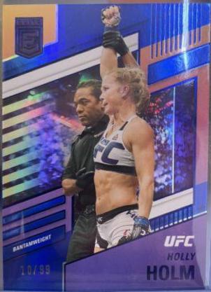 Holly Holm 2022 Panini Chronicles UFC Base Elite #249 Blue