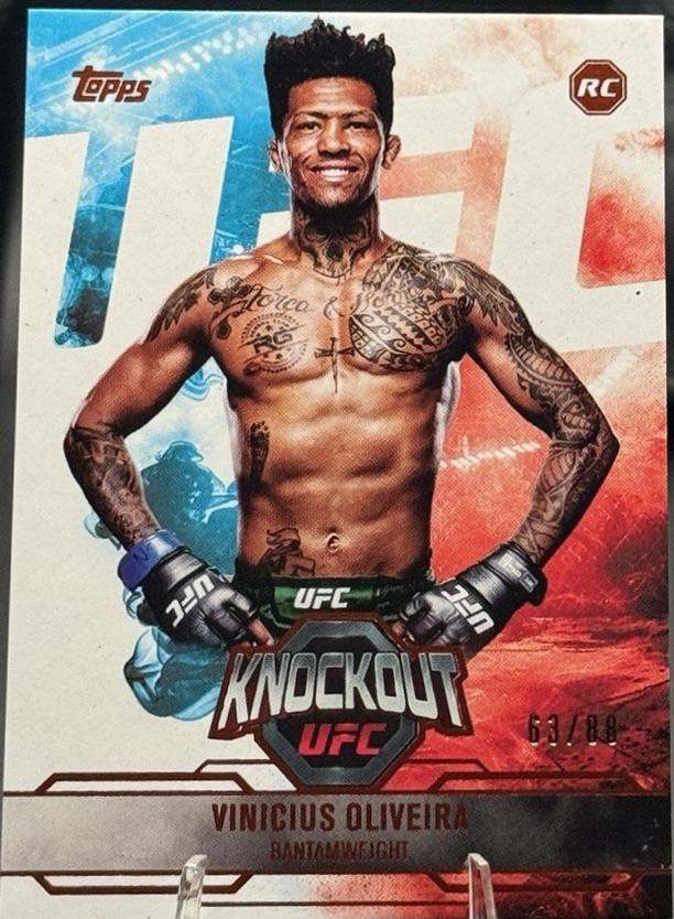 Vinicius Oliveira 2025 Topps Knockout UFC Base #9 Bronze