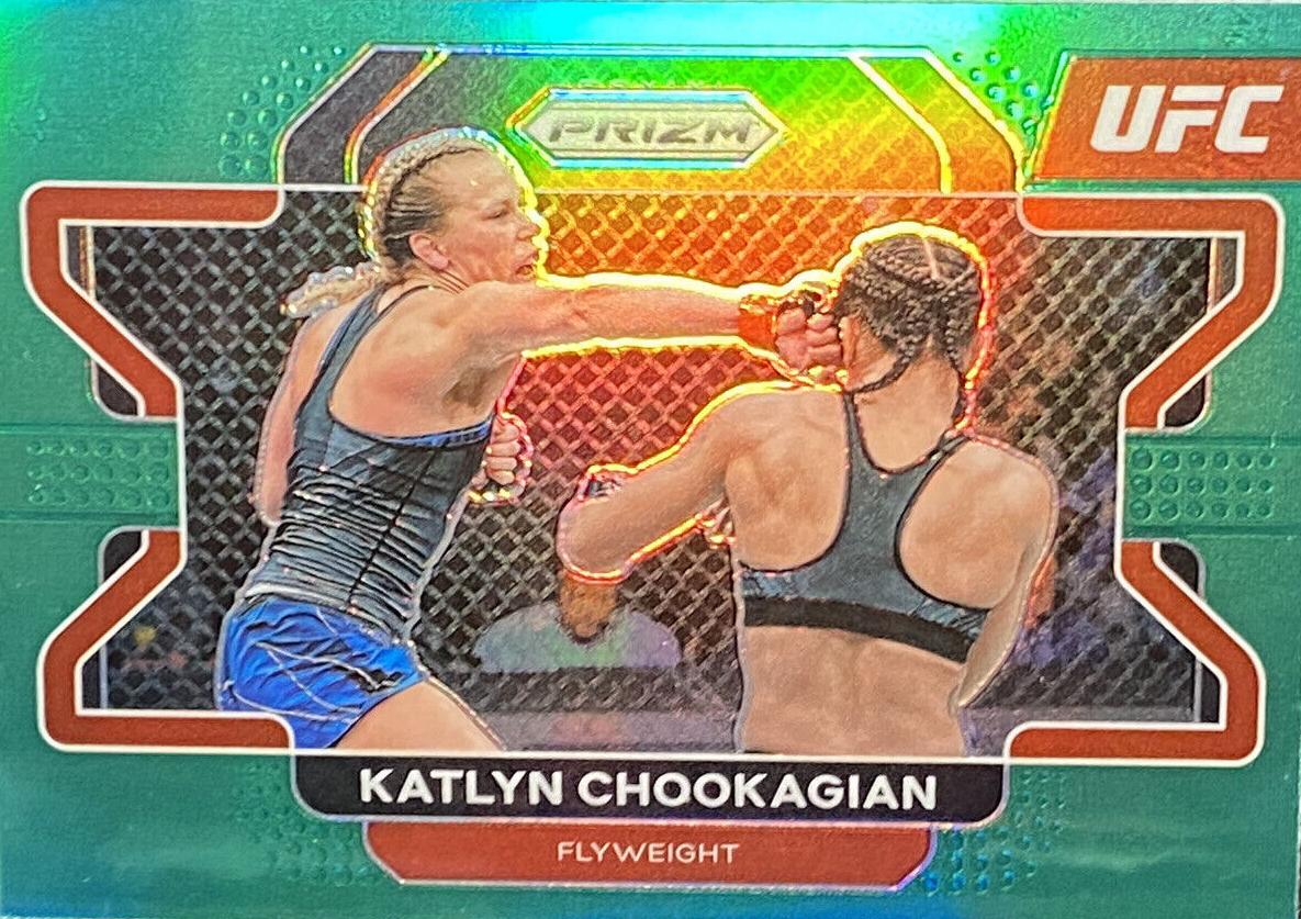 Katlyn Cerminara 2022 Panini Prizm UFC Base #64 Green
