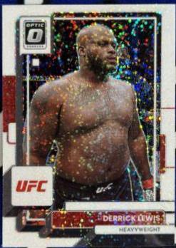 Derrick Lewis 2023 Panini Donruss Optic UFC Base #52 White Sparkle