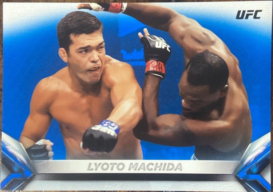Lyoto Machida 2018 Topps UFC Knockout Base #39 Blue