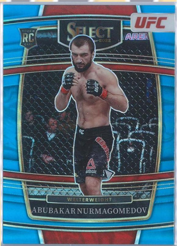 Abubakar Nurmagomedov 2022 Panini Select UFC Concourse #64 Light Blue