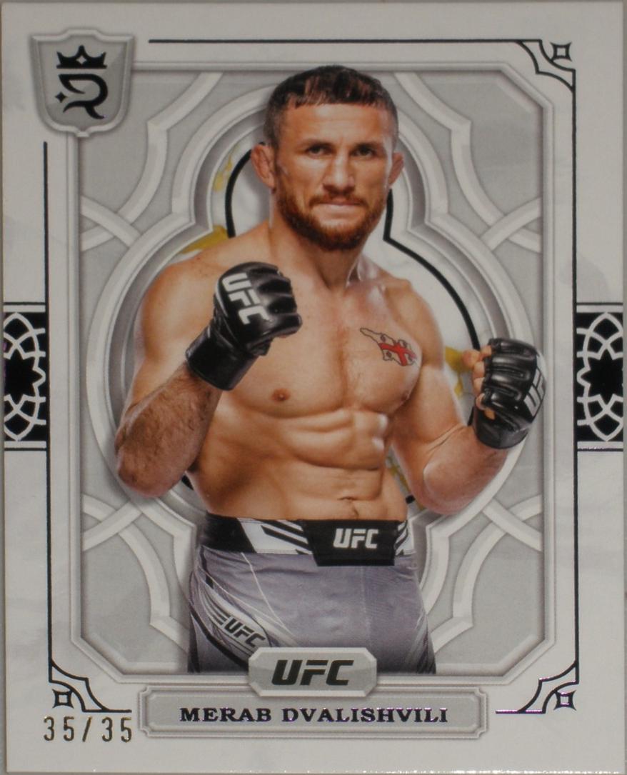 Merab Dvalishvili 2024 Topps Royalty UFC Base #42 Purple