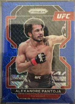 Alexandre Pantoja 2022 Panini Prizm UFC Base #178 Blue Shimmer