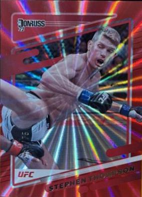 Stephen Thompson 2022 Panini Donruss UFC Base #68 Red