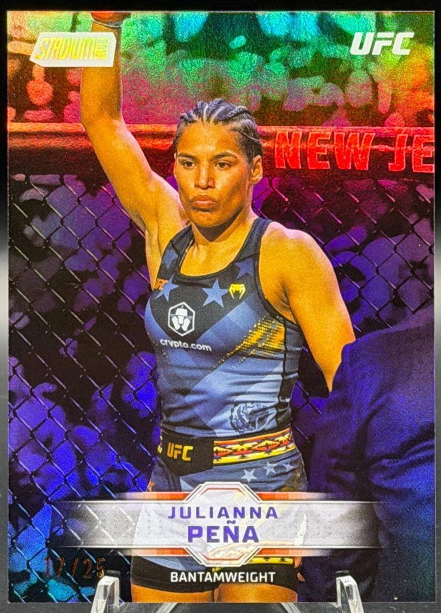 Julianna Peña 2026 Topps Stadium Club UFC Base #71 Bronze