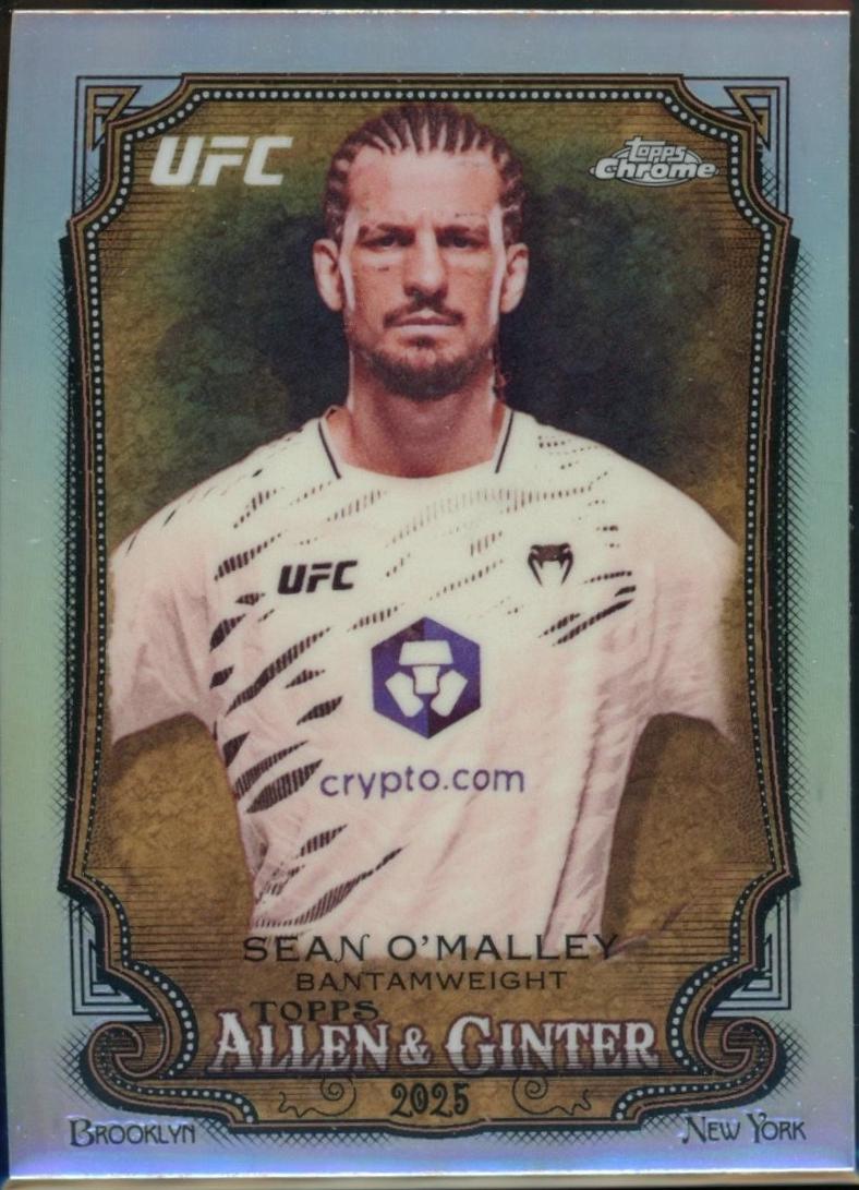 Sean O'Malley 2026 Topps Chrome UFC Allen & Ginter #AG-6 Refractor