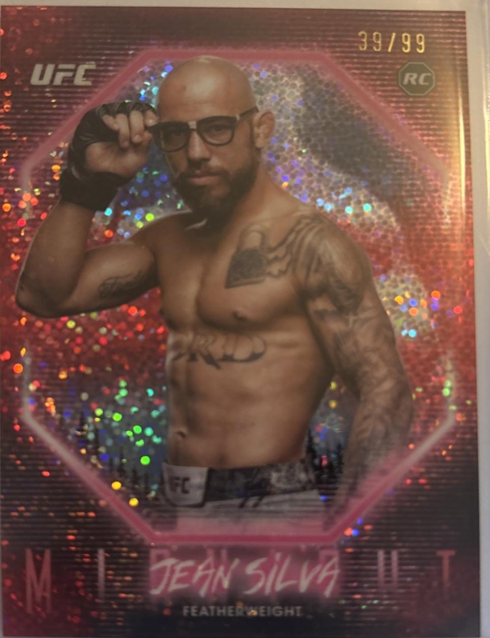 Jean Silva 2025 Topps Midnight UFC Base #18 Twilight
