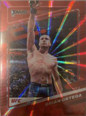 Brian Ortega 2022 Panini Donruss UFC Base #45 Laser