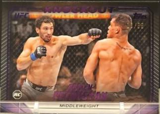 Armen Petrosyan 2024 Topps Knockout UFC Base #74 Platinum