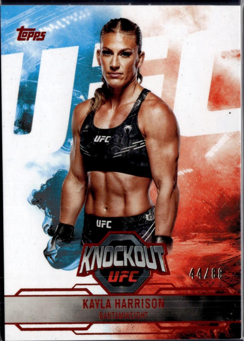 Kayla Harrison 2025 Topps Knockout UFC Base #40 Orange