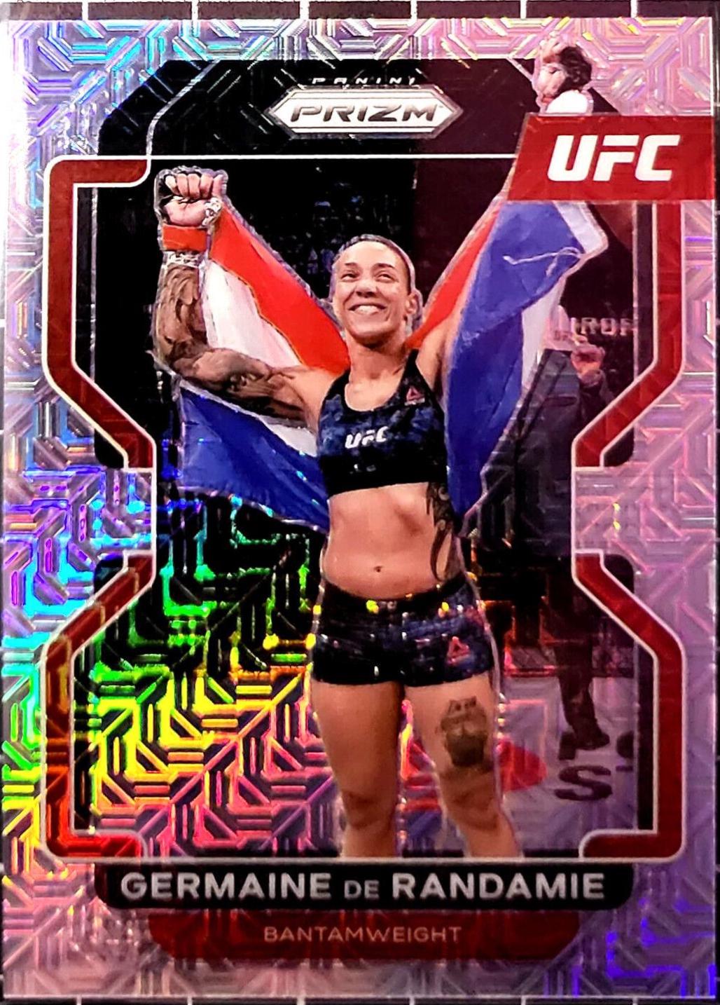 Germaine de Randamie 2022 Panini Prizm UFC Base #173 Mojo