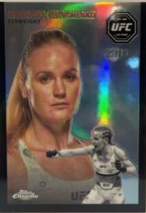 Valentina Shevchenko 2024 Topps Chrome UFC 1954 Topps #FFT-3 Black Refractor