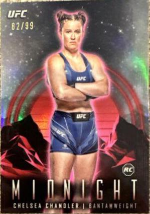 Chelsea Chandler 2024 Topps Midnight UFC Base #27 Twilight