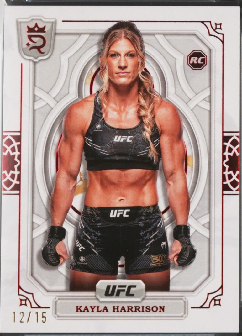 Kayla Harrison 2024 Topps Royalty UFC Base #90 Red