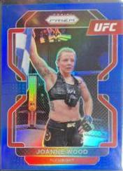 Joanne Wood 2022 Panini Prizm UFC Base #195 Blue