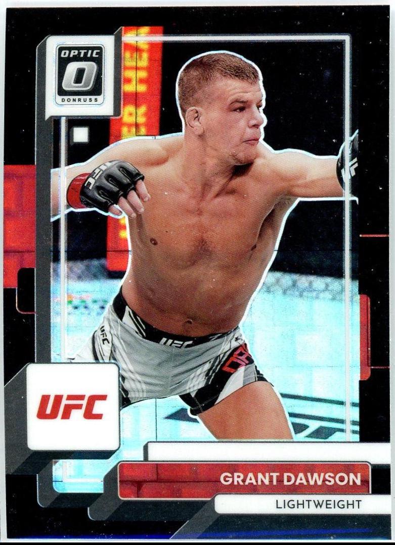 Grant Dawson 2023 Panini Donruss Optic UFC Base #64 Black Pandora
