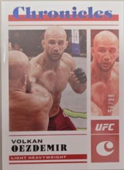 Volkan Oezdemir 2023 Panini Chronicles UFC Base Chronicles #41 Blue