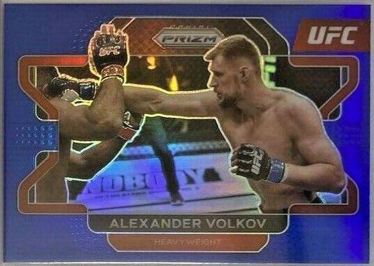 Alexander Volkov 2022 Panini Prizm UFC Base #45 Blue