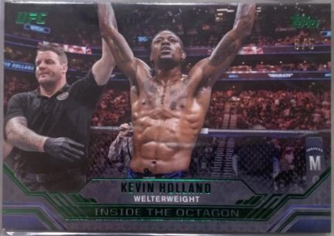 Kevin Holland 2024 Topps Knockout UFC Inside the Octagon #ITO-5 Emerald