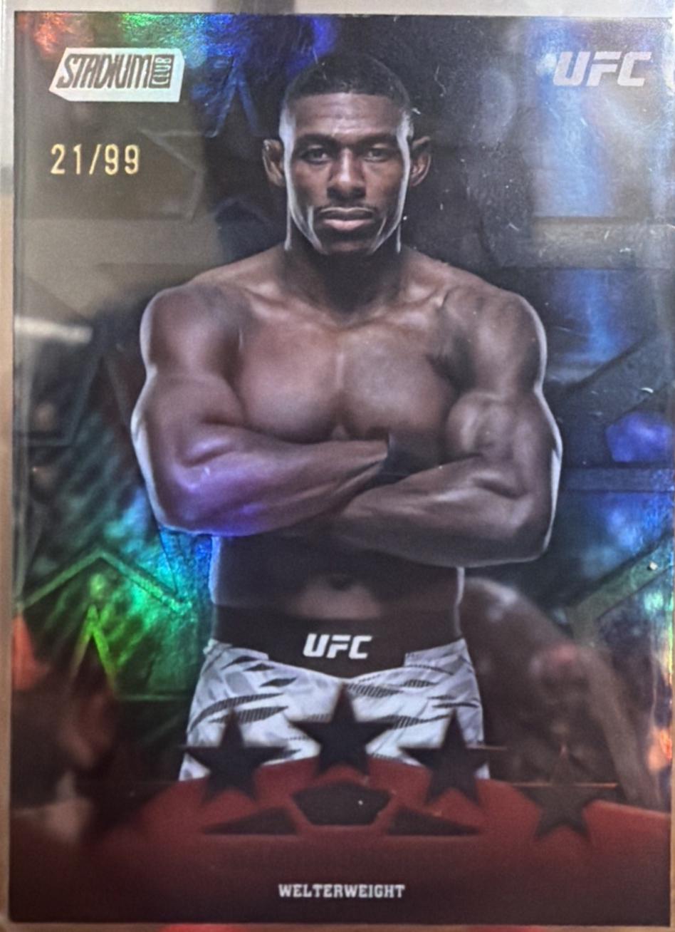 Joaquin Buckley 2025 Topps Stadium Club UFC Special Forces #SF-25 Black