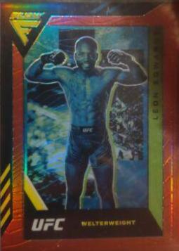 Leon Edwards 2022 Panini Chronicles UFC Base Chronicles #18 Red