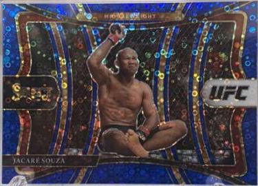 Ronaldo Souza 2021 Panini Select UFC Premier Level #136 Blue Disco
