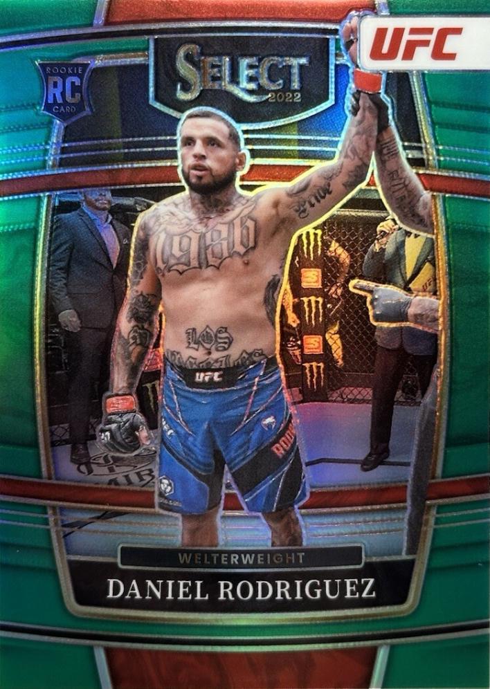 Daniel Rodriguez 2022 Panini Select UFC Concourse #21 Green
