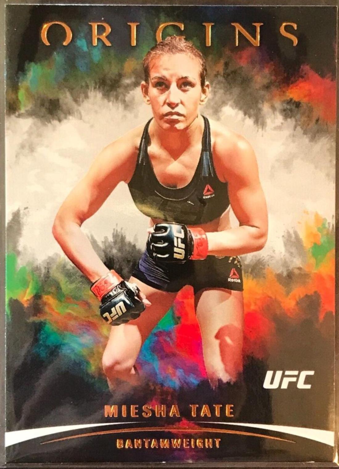 Miesha Tate 2022 Panini Chronicles UFC Base Origins #140 Bronze